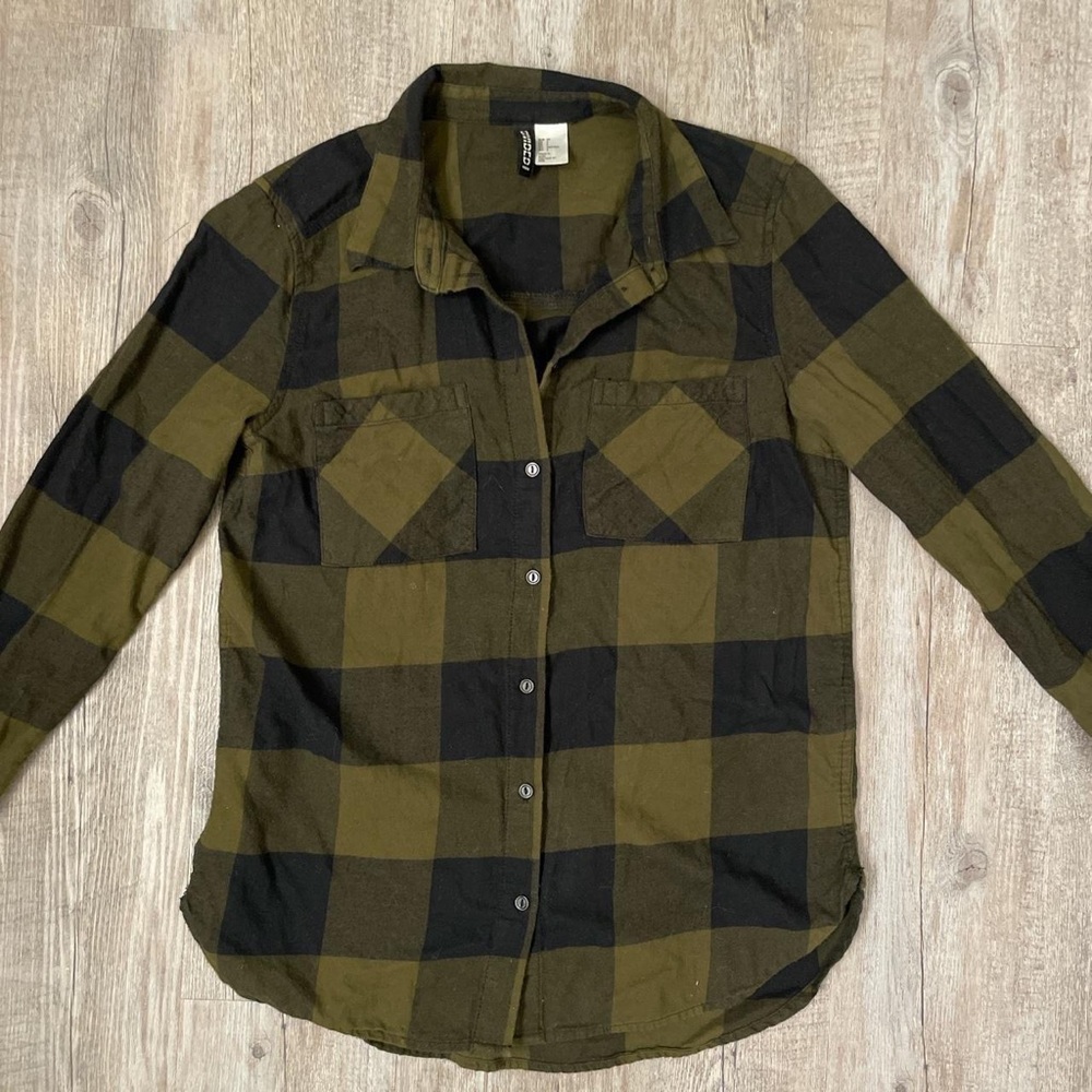 Plaid Button Down